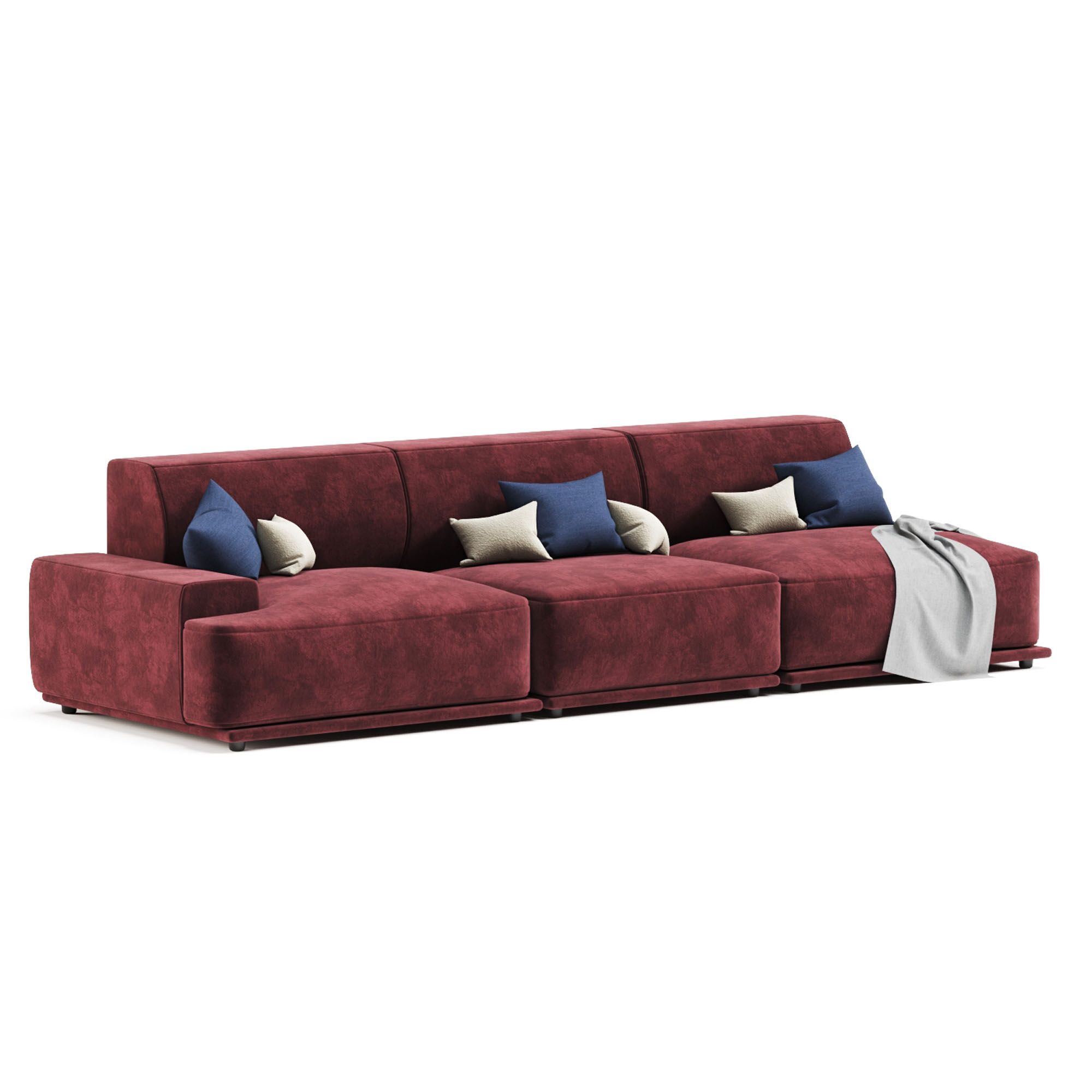 Muuto Sofa Connect Modular 3D model_3