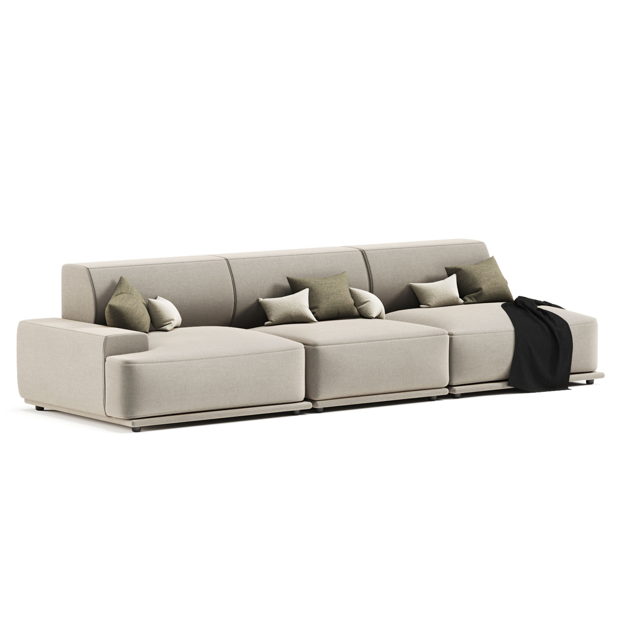 Muuto Sofa Connect Modular 3D model_1