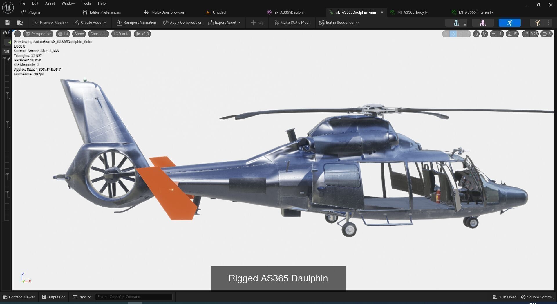 Rigged Helicopters Collection _7