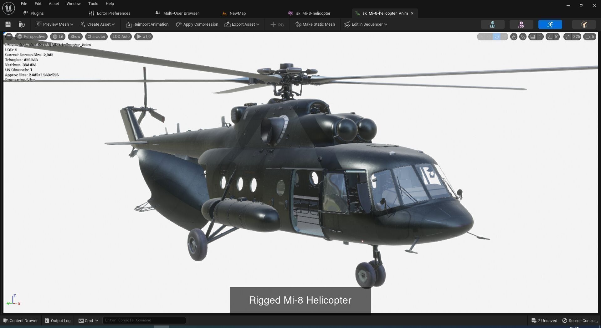 Rigged Helicopters Collection _6