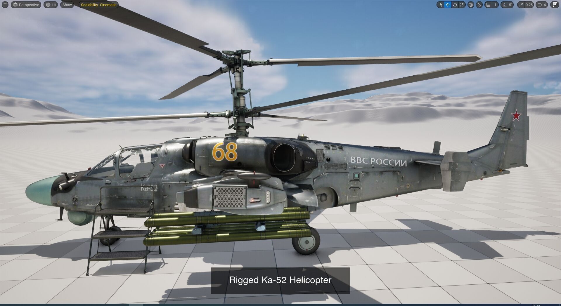 Rigged Helicopters Collection _8