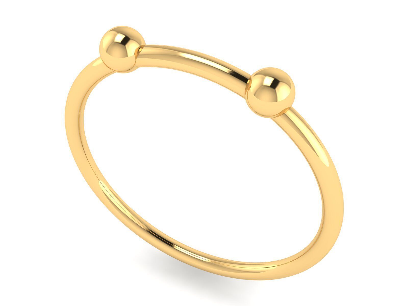 A collection of lightweight and minimal rings 3D print model_1