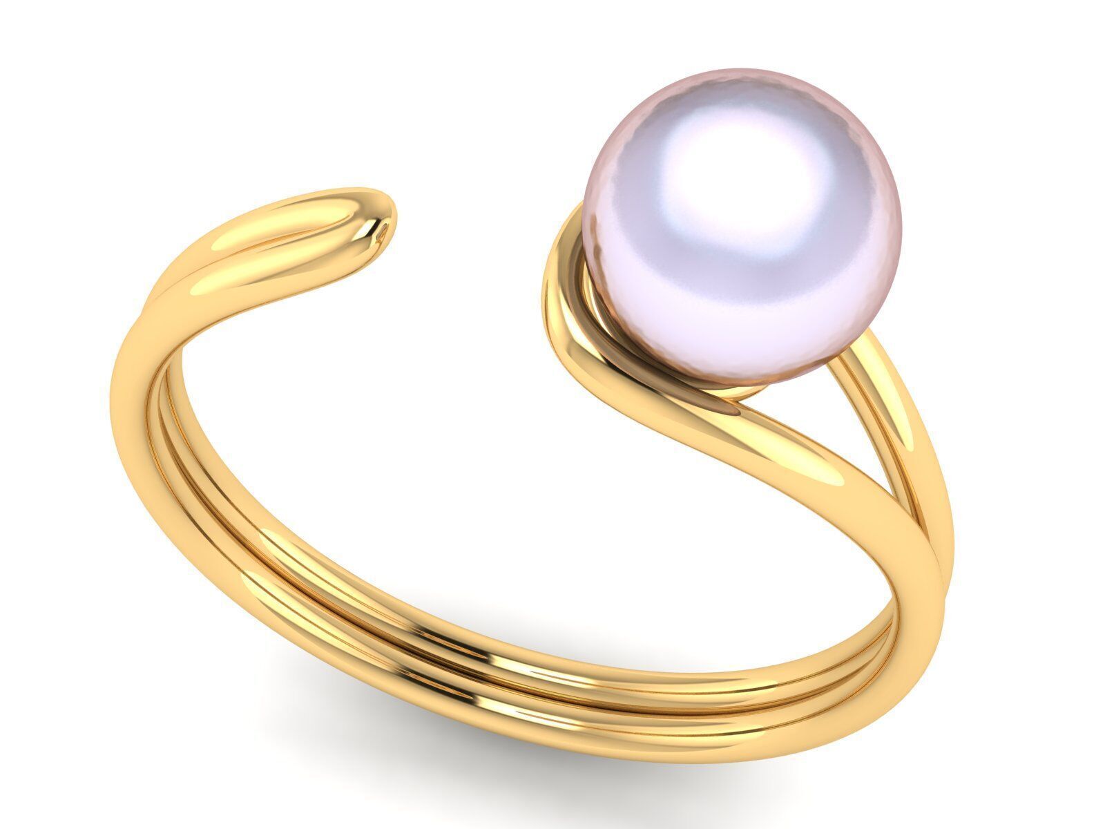 A collection of lightweight and minimal rings 3D print model_23