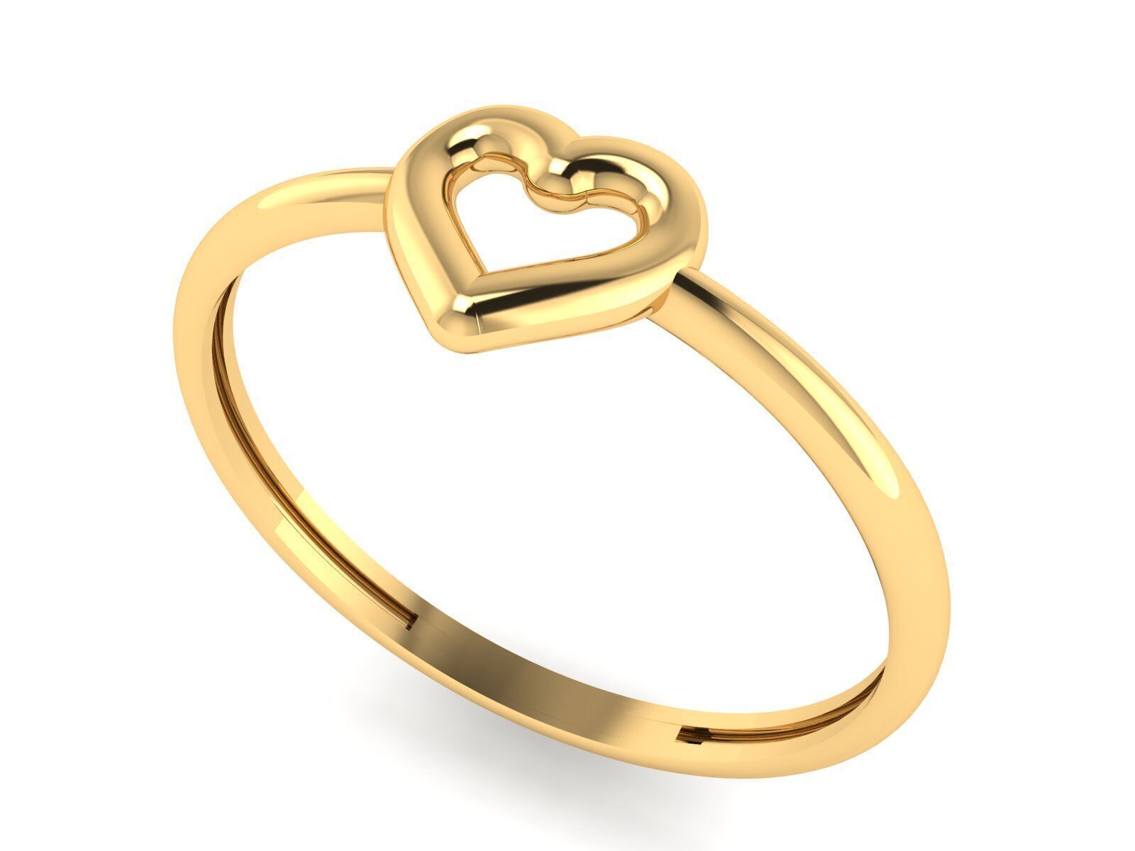 A collection of lightweight and minimal rings 3D print model_3