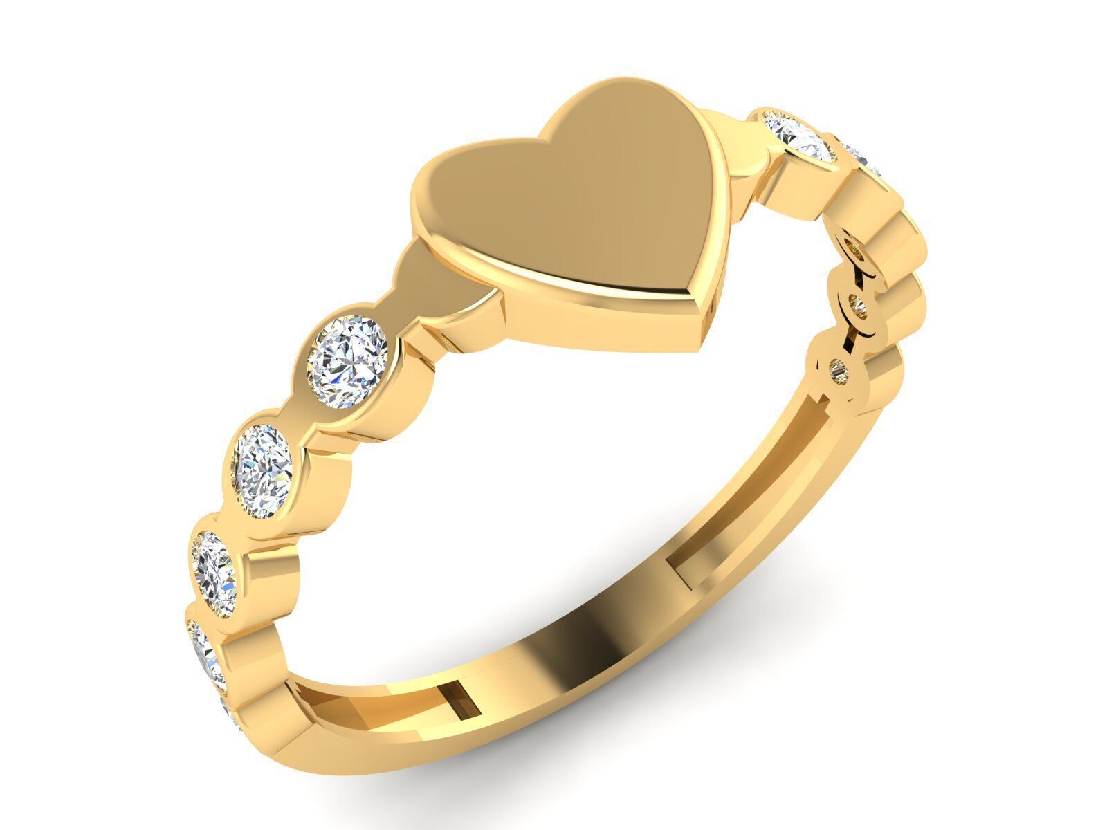 A collection of lightweight and minimal rings 3D print model_17