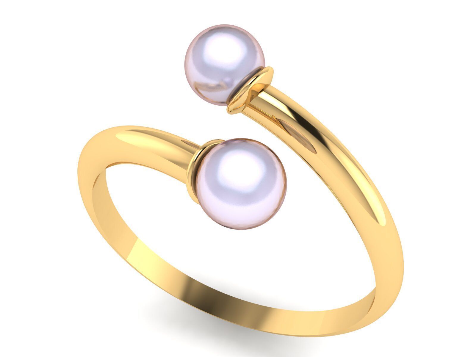 A collection of lightweight and minimal rings 3D print model_25