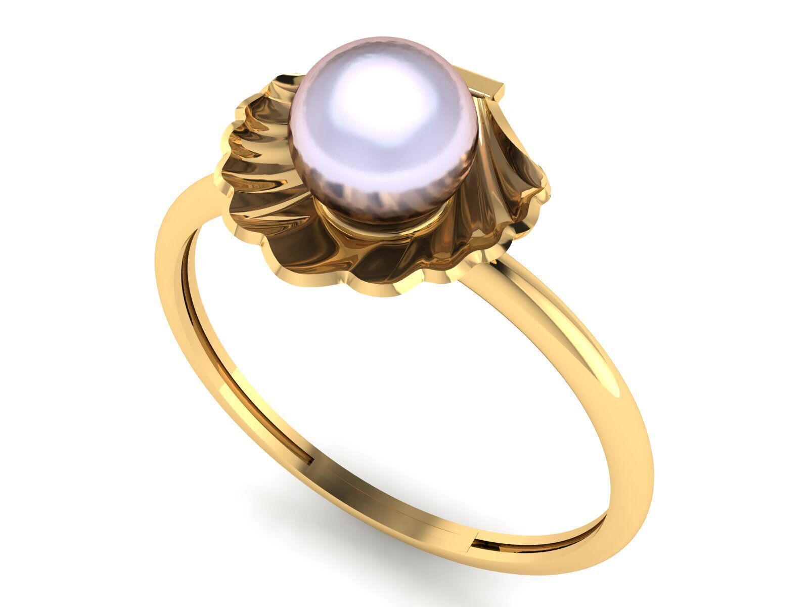 A collection of lightweight and minimal rings 3D print model_29