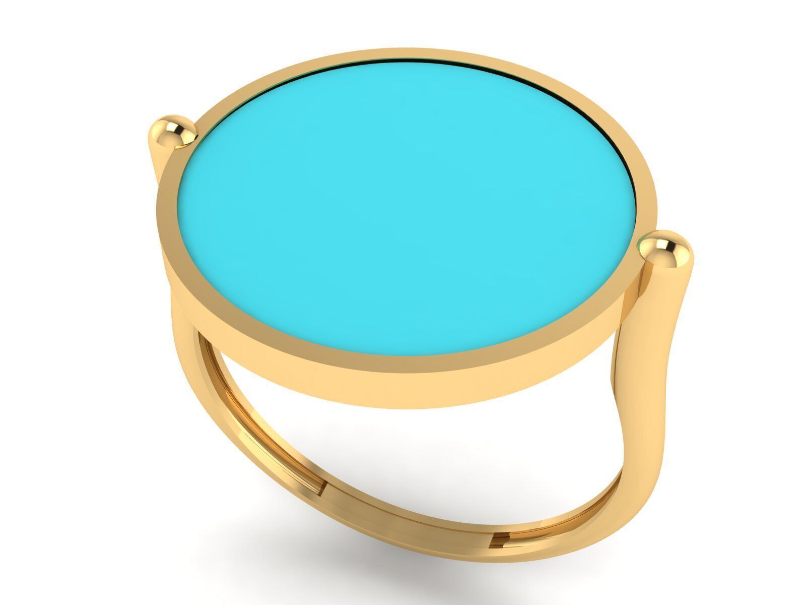 A collection of lightweight and minimal rings 3D print model_22