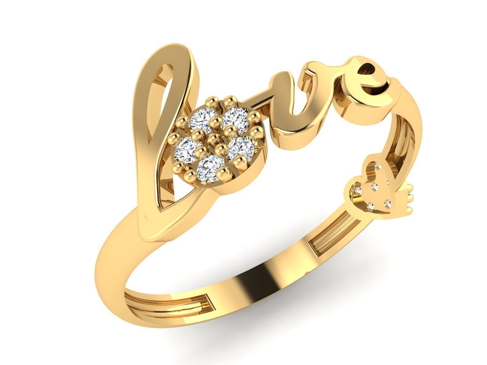 A collection of lightweight and minimal rings 3D print model_14