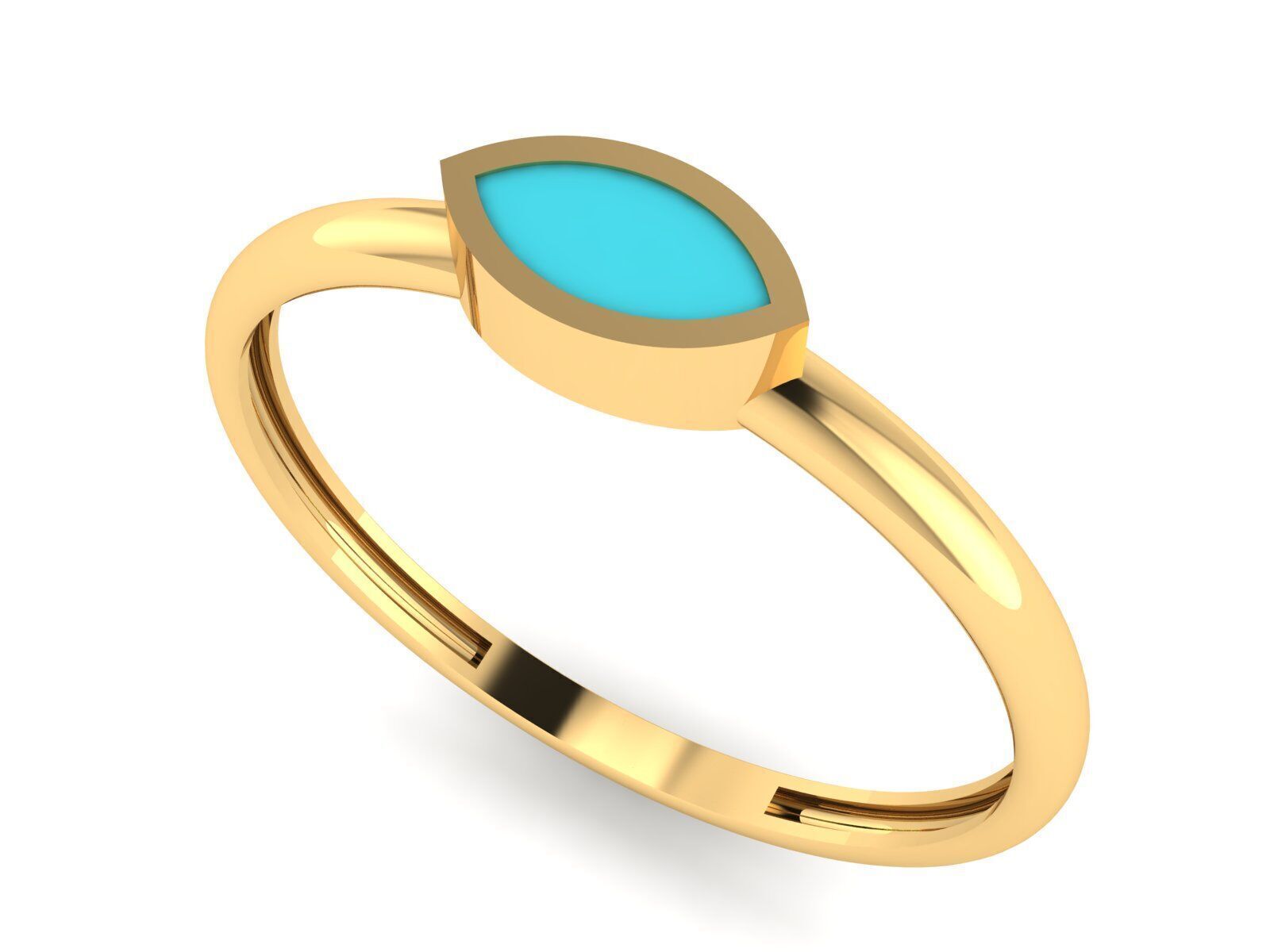 A collection of lightweight and minimal rings 3D print model_19