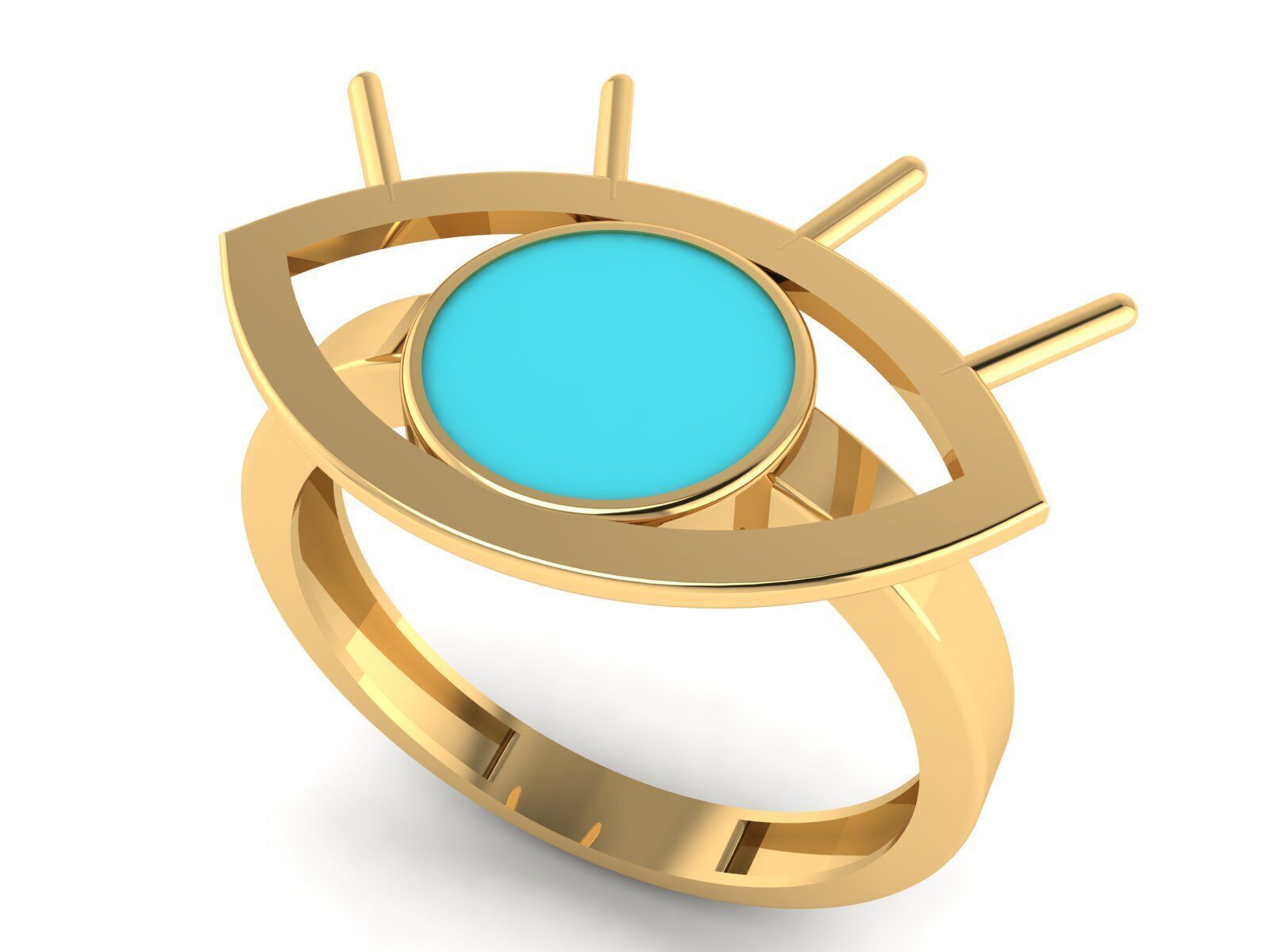A collection of lightweight and minimal rings 3D print model_18