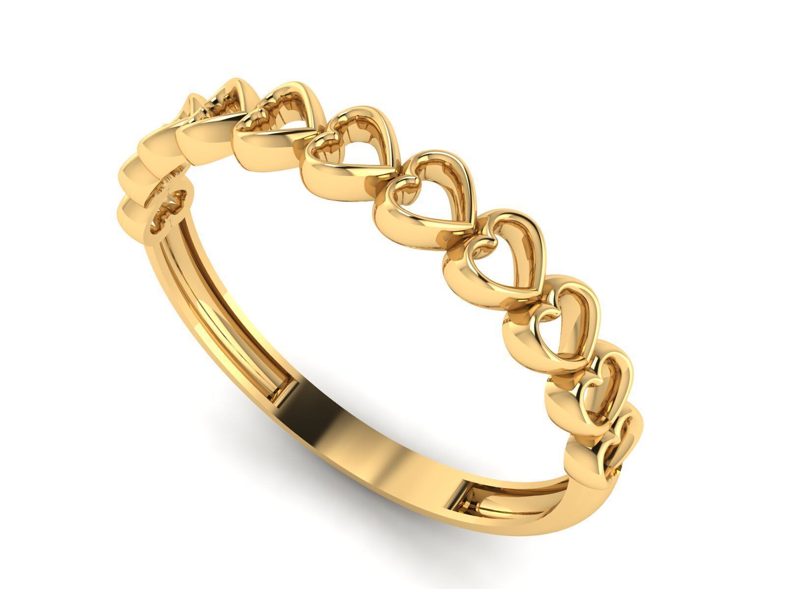 A collection of lightweight and minimal rings 3D print model_4