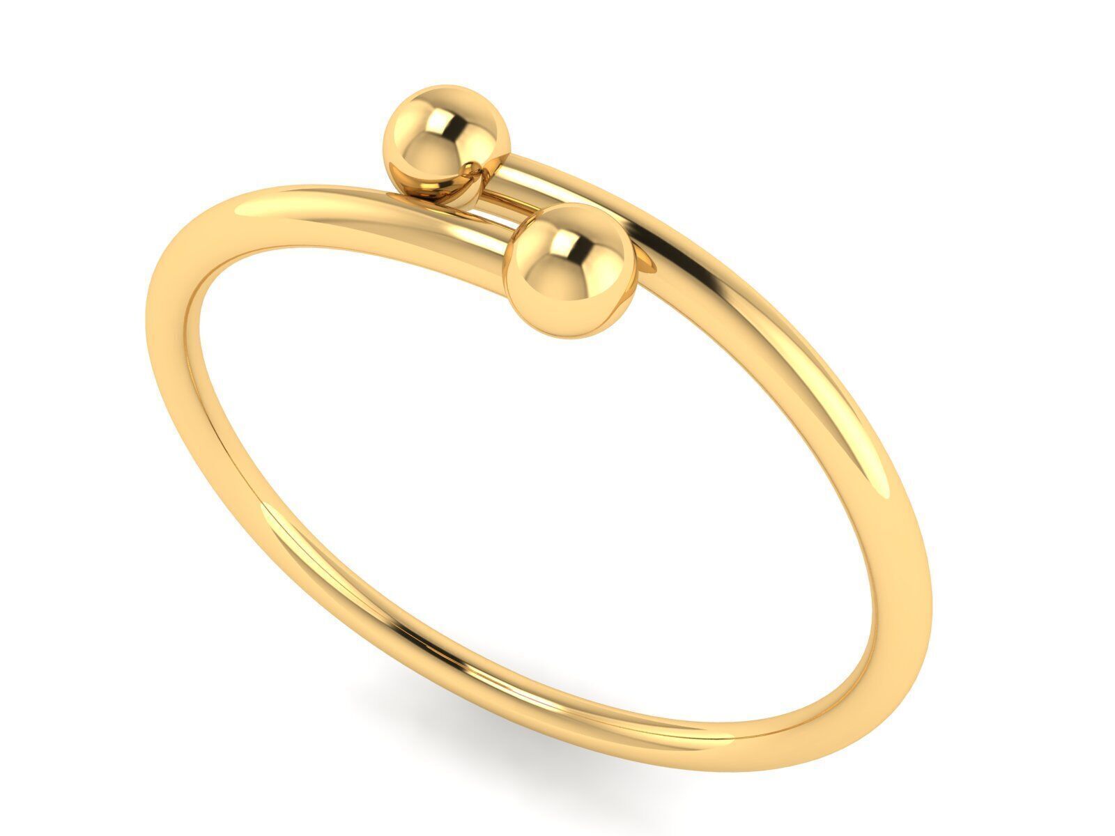 A collection of lightweight and minimal rings 3D print model_2