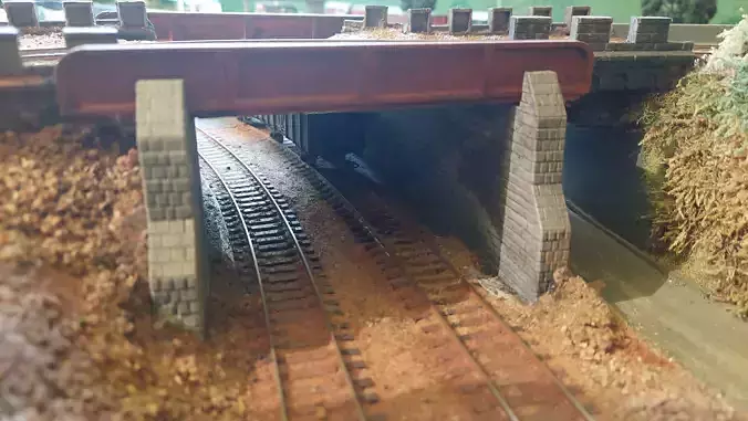 H0 scale Straight Viaduct - FDM