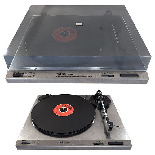 Record player  3D model