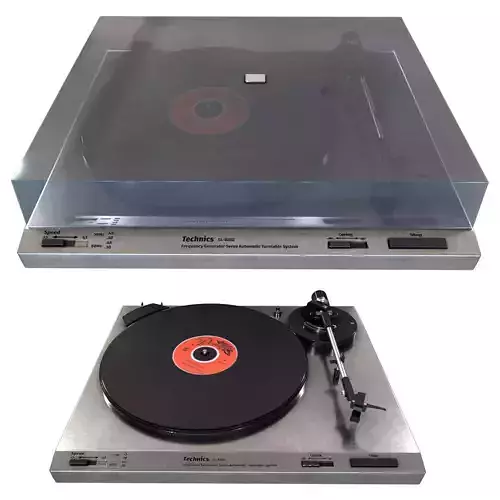 Record player  3D model