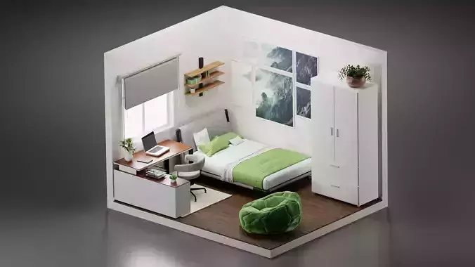 Bedroom interior