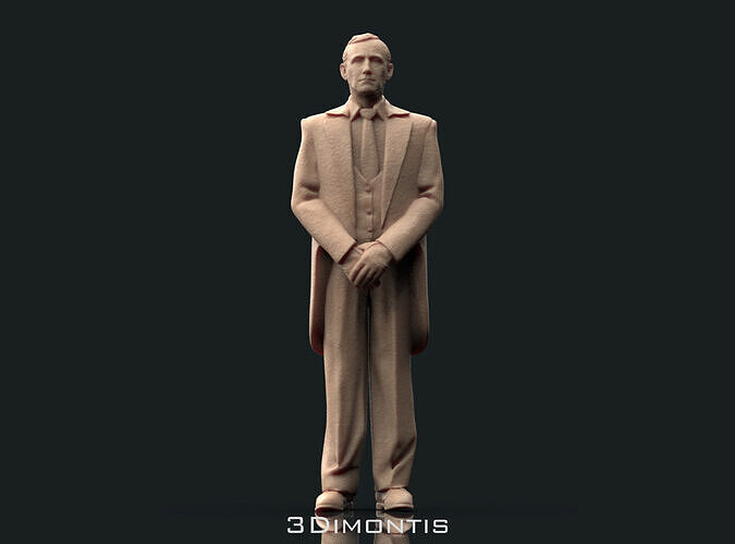 Butler 3D print model