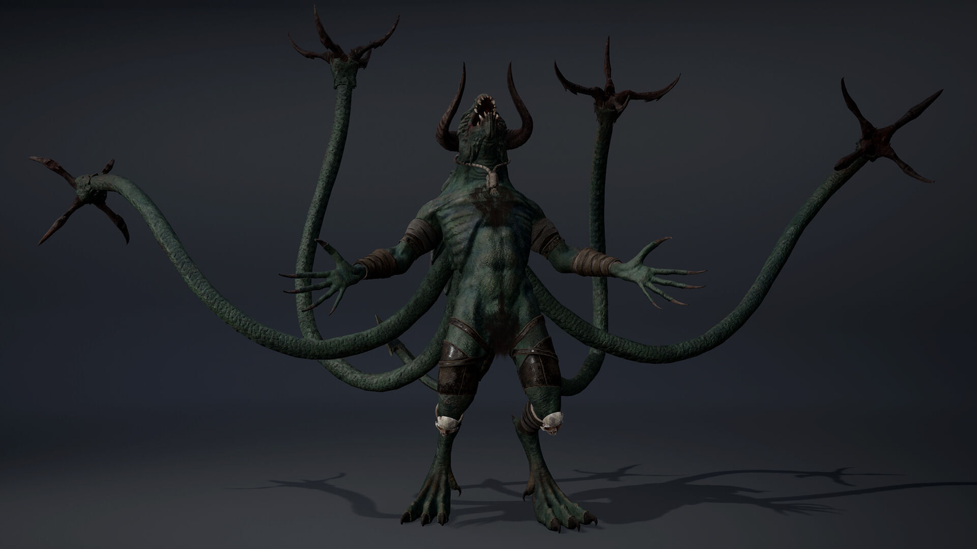 Ghosttail Furry Low-poly 3D model_13