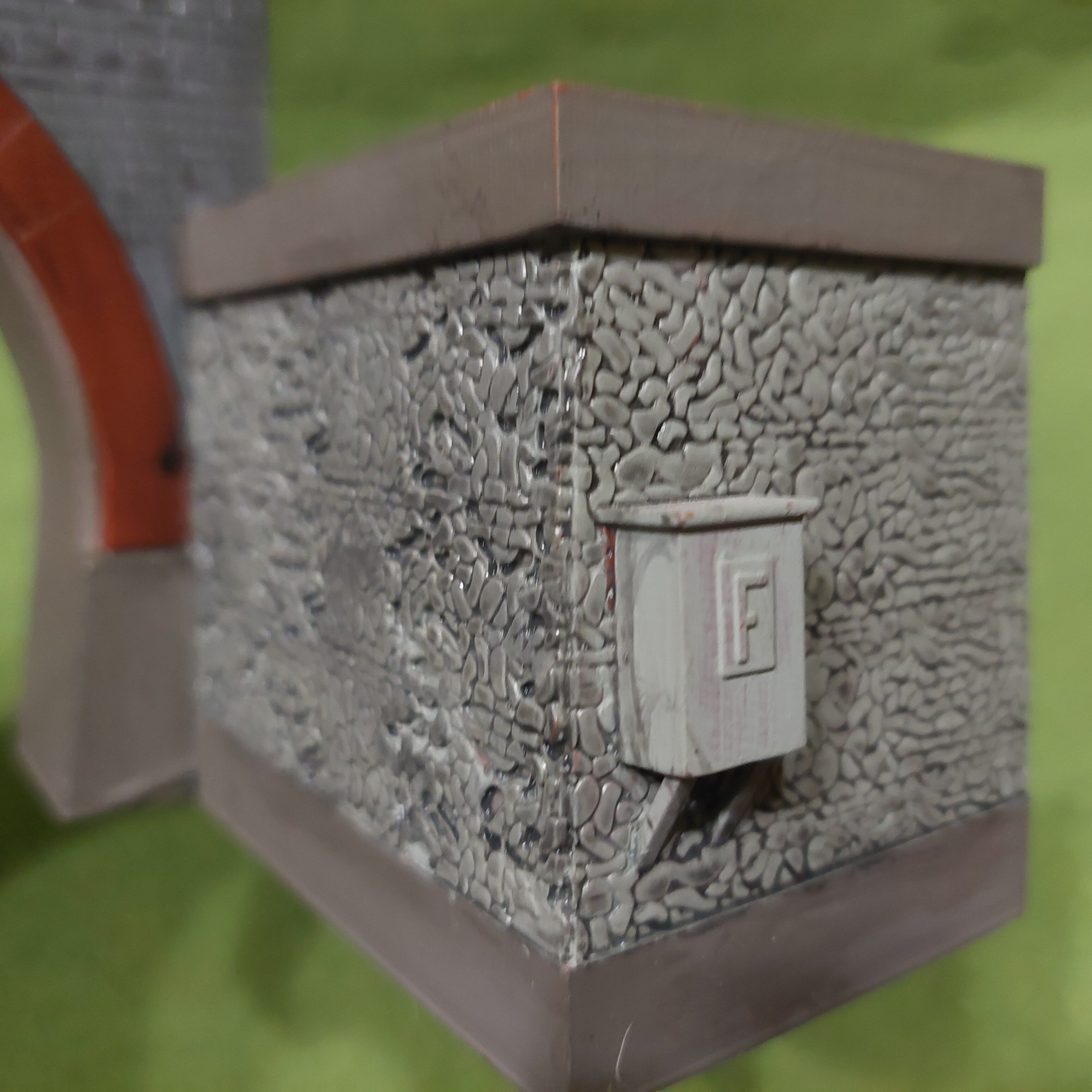 N scale German tunnel portal Weilburg South - resin 3D print model_9