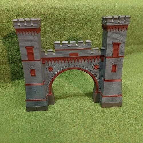 N scale German tunnel portal Weilburg South - resin 3D print model