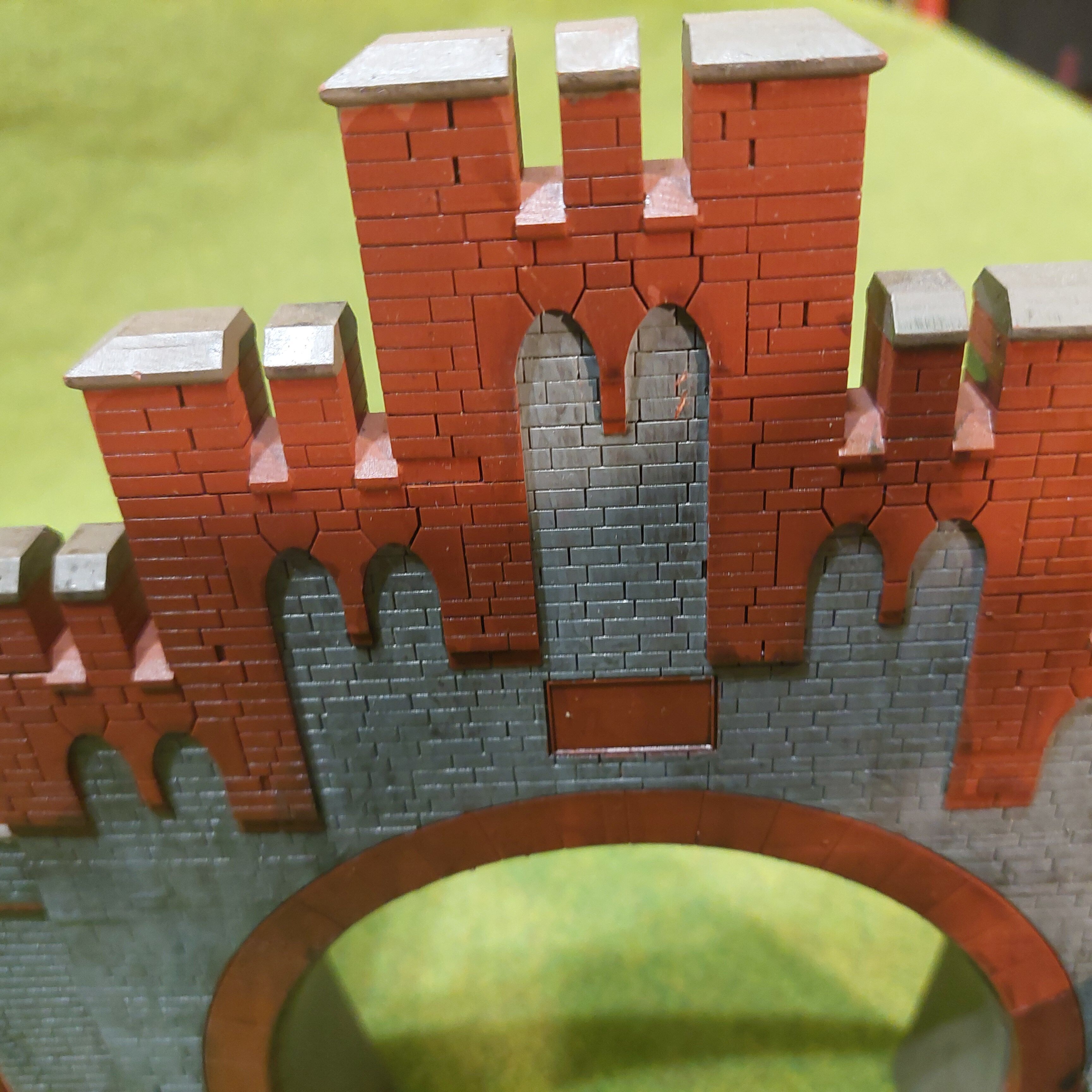 TT scale German tunnel portal Weilburg South - resin 3D print model_7