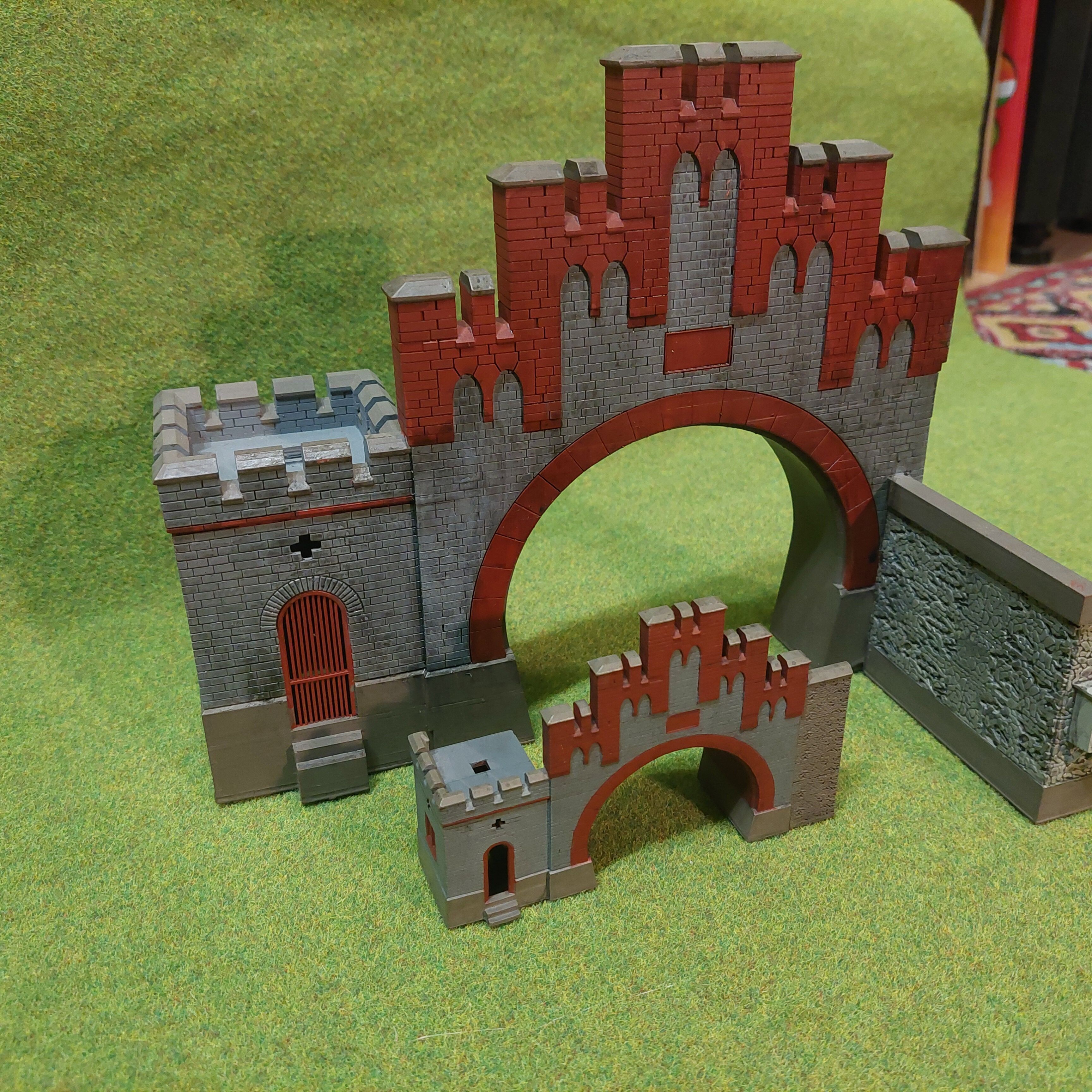 TT scale German tunnel portal Weilburg South - resin 3D print model_2