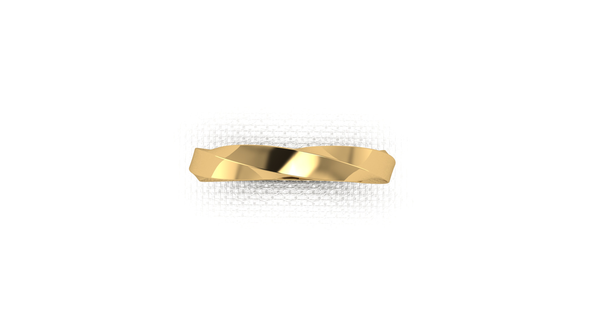 Ready-made gold ring for 3D printing 3D print model_3