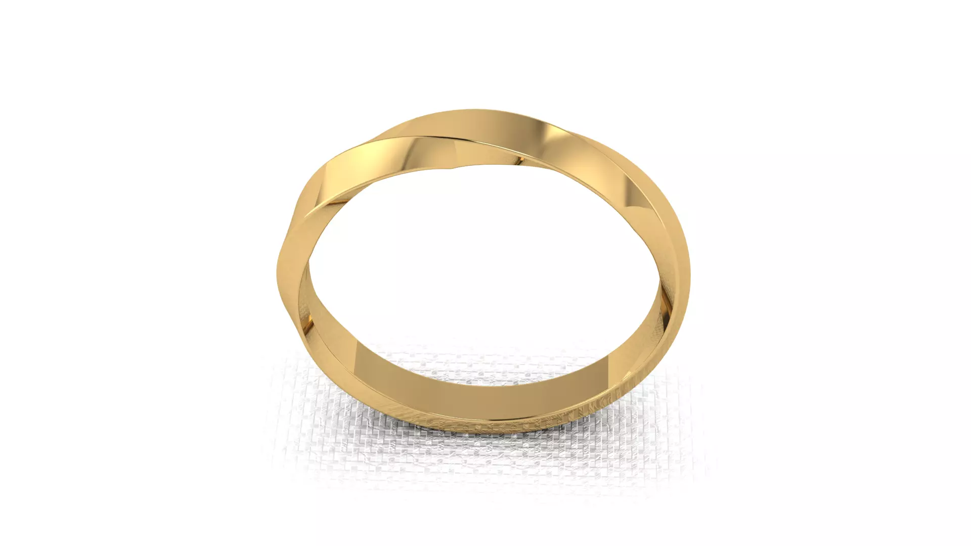 Ready-made gold ring for 3D printing 3D print model_0