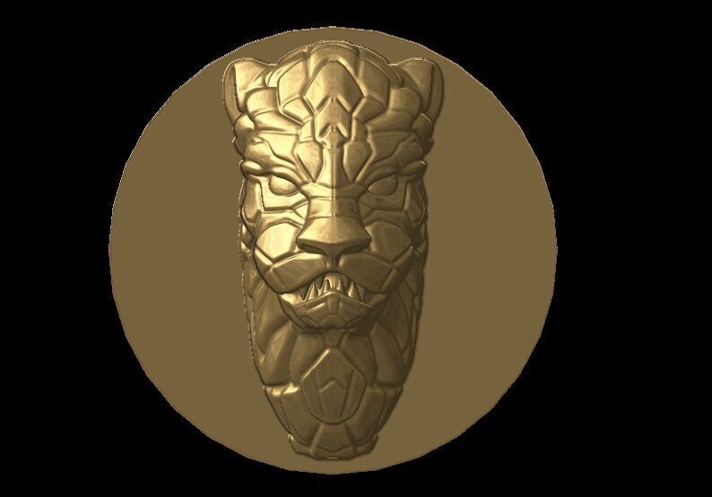 Lion Mould 3D print model_7
