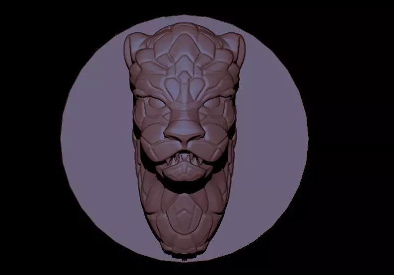 Lion Mould 3D print model_0