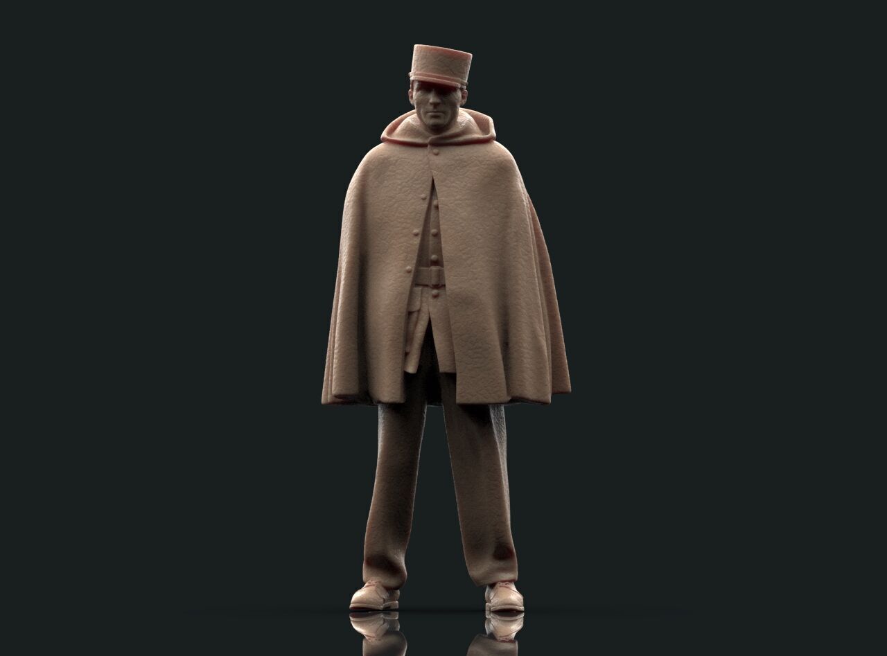 Police Officer 3D print model_27