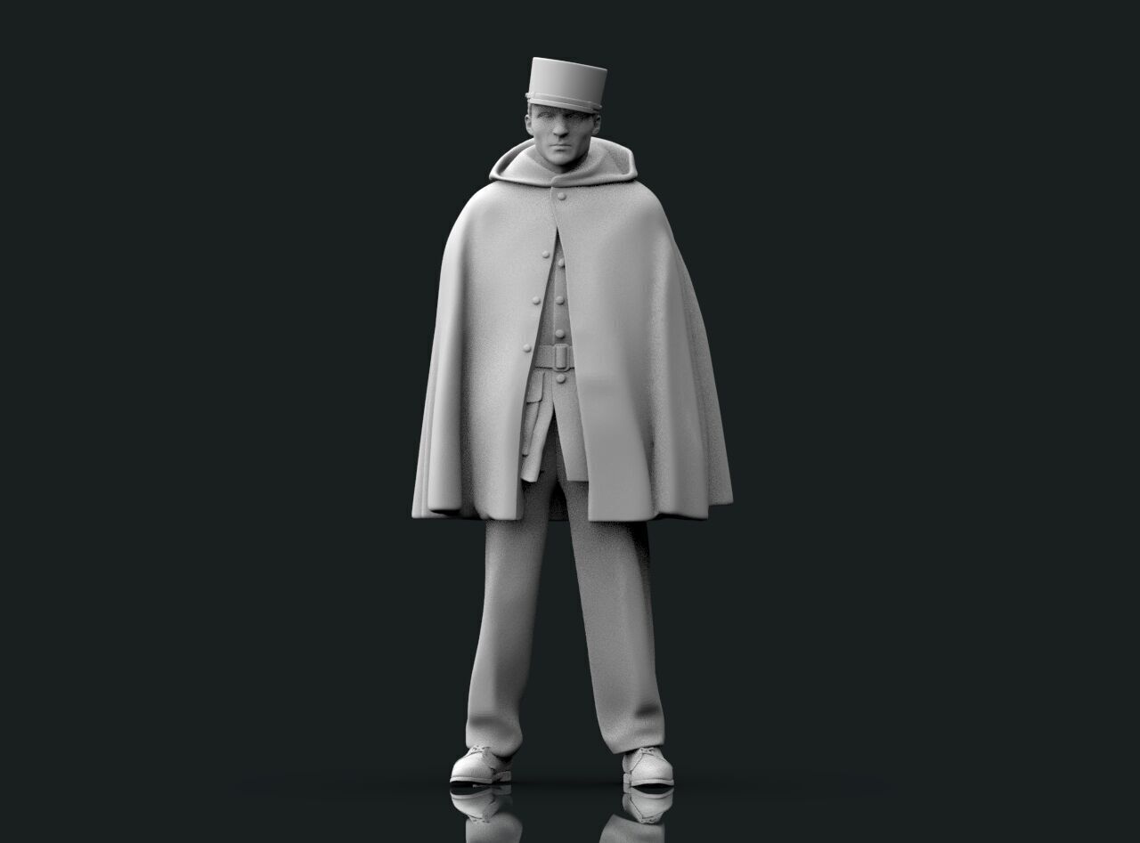 Police Officer 3D print model_38