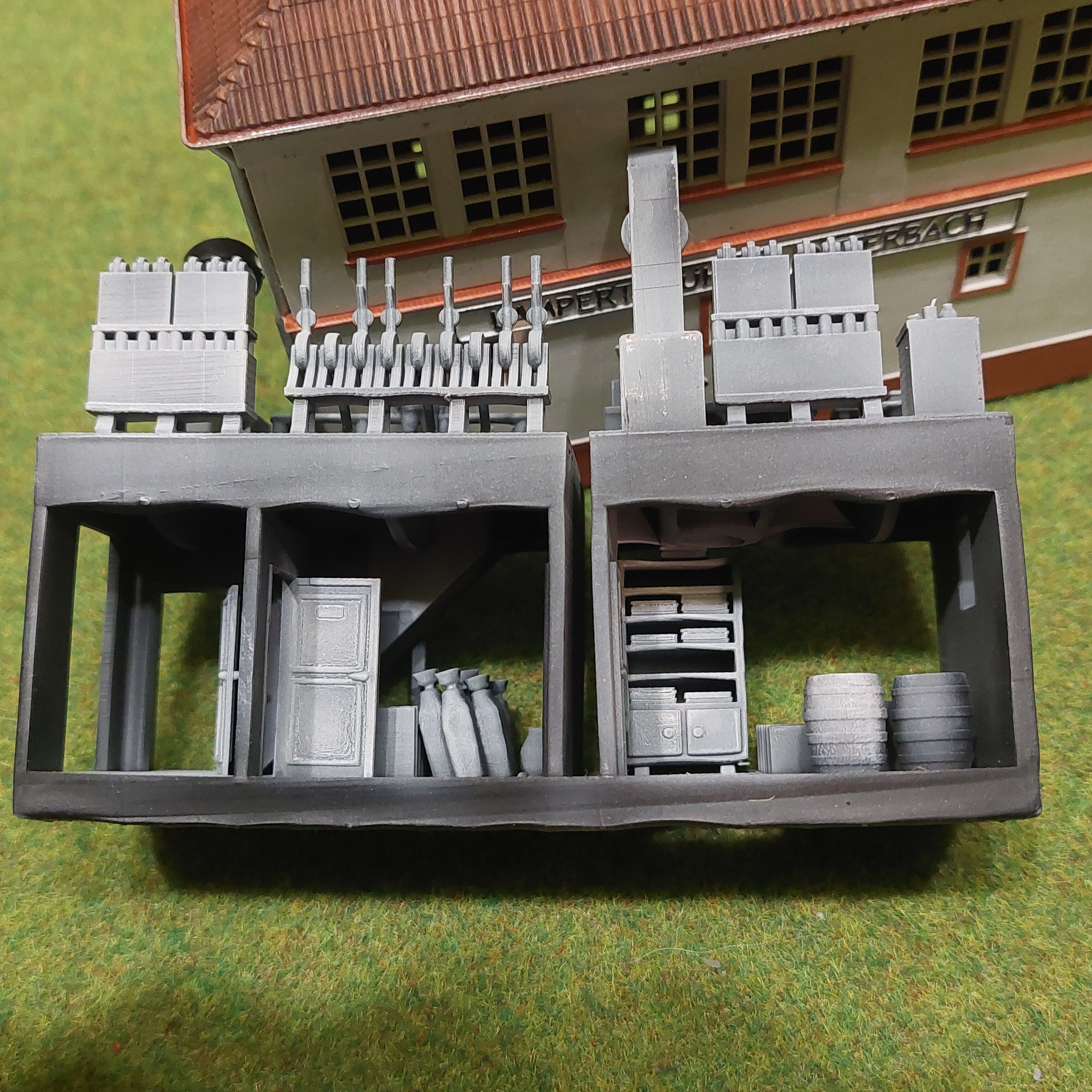 N scale Geraman signal box Lampertsmuchle-Otterbach - resin 3D print model_5