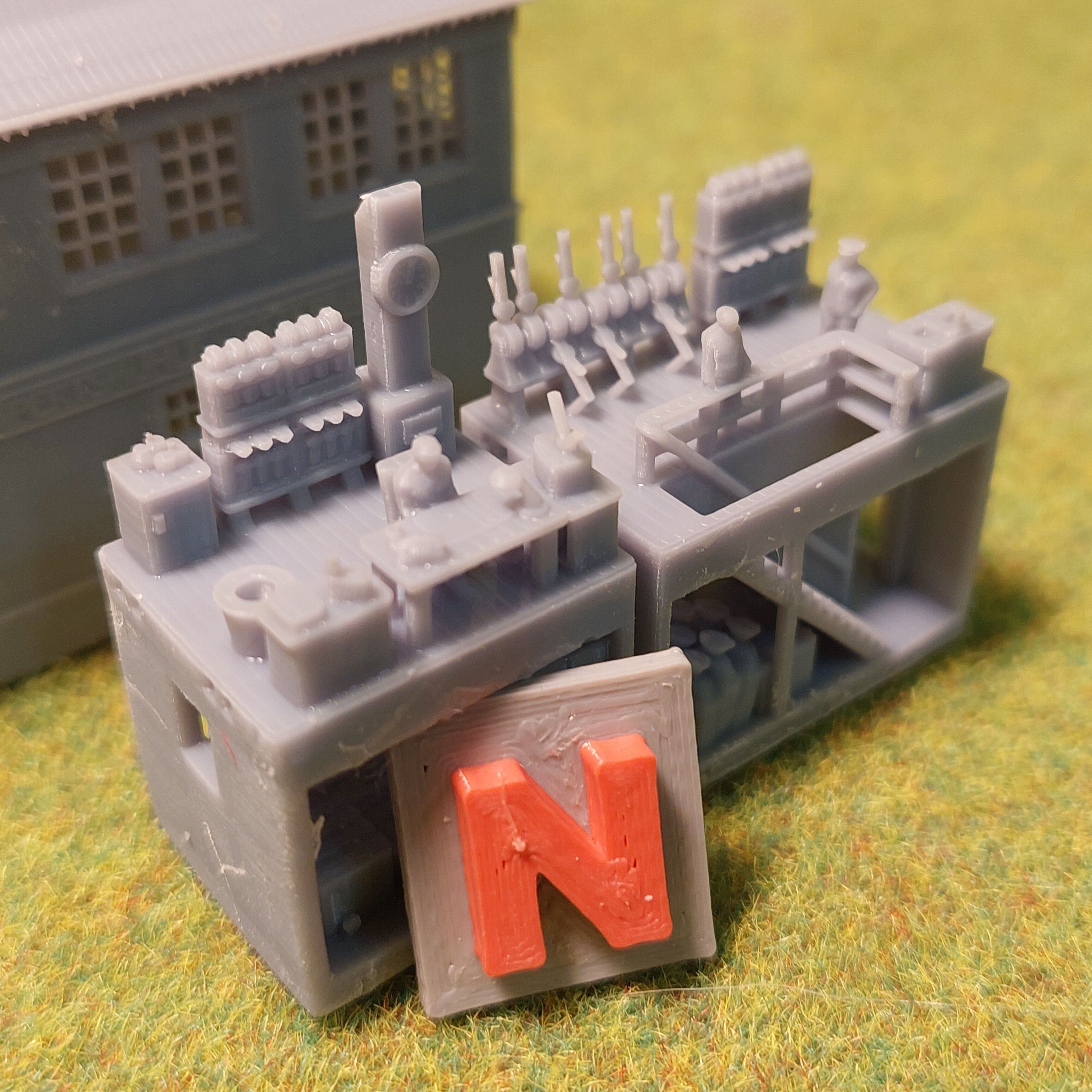 N scale Geraman signal box Lampertsmuchle-Otterbach - resin 3D print model_14