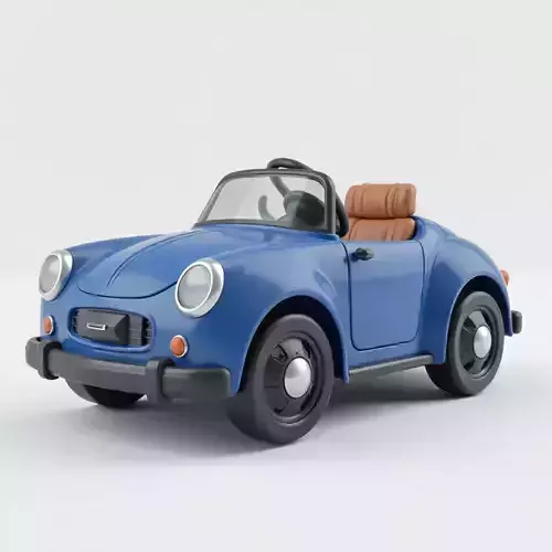 Toy Car for kids 3d model 