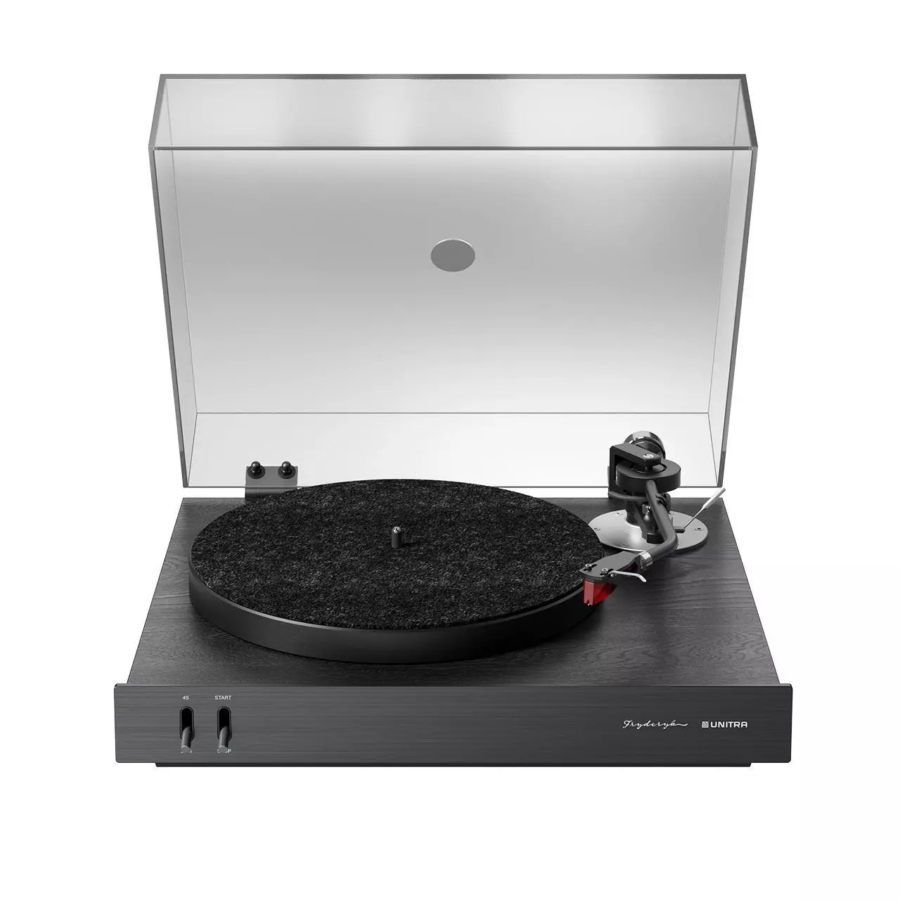 GSH 630 Fryderyk Pickup Turntable Ash Black by Unitra 3D model_0