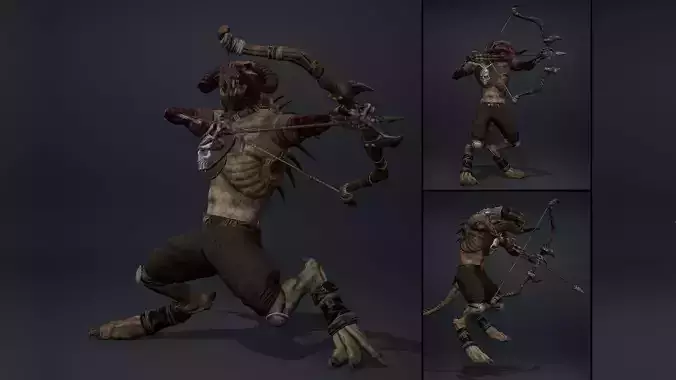 Ghost Archer Damaged