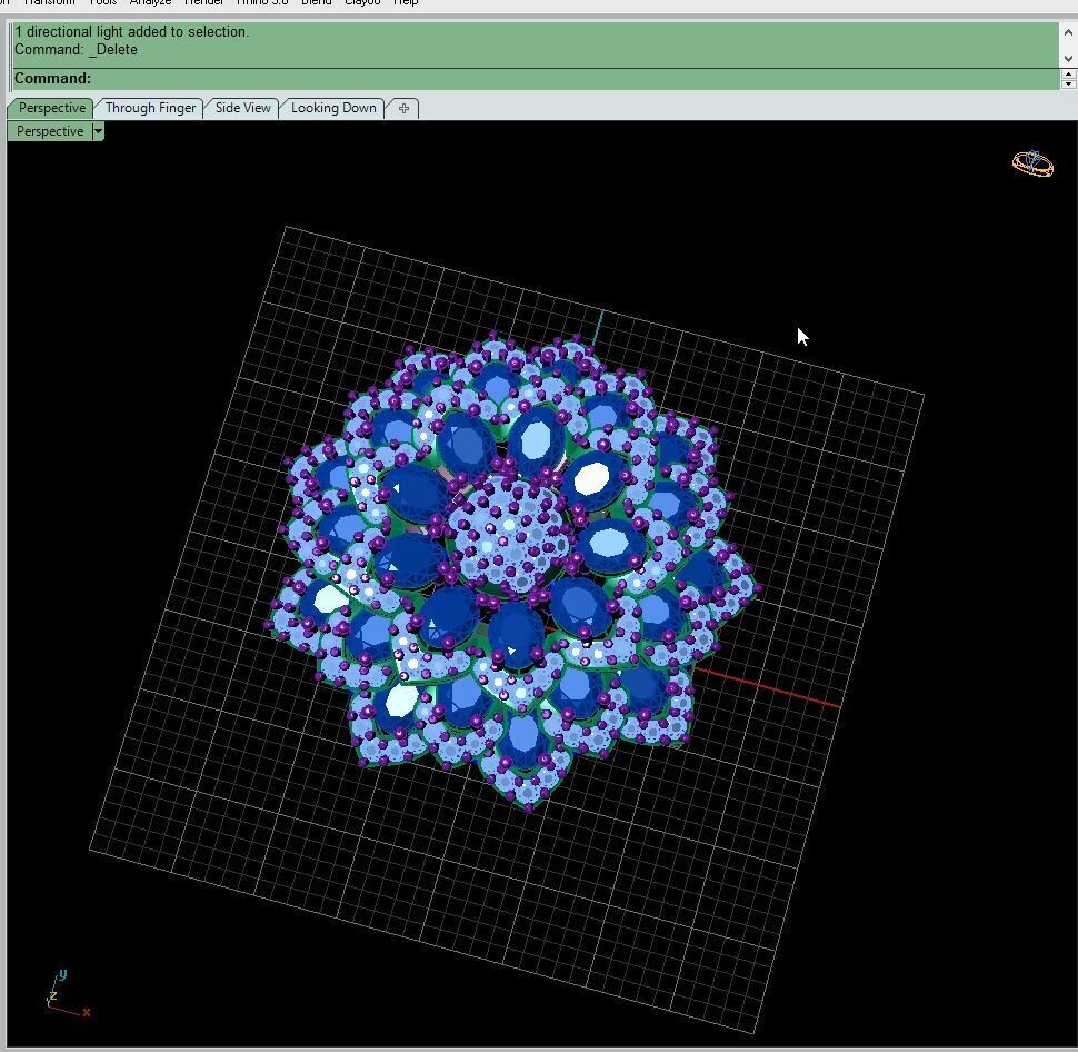 Elegant Gold Ring 3D Model Lightweight Design for Printing 3D print model_5