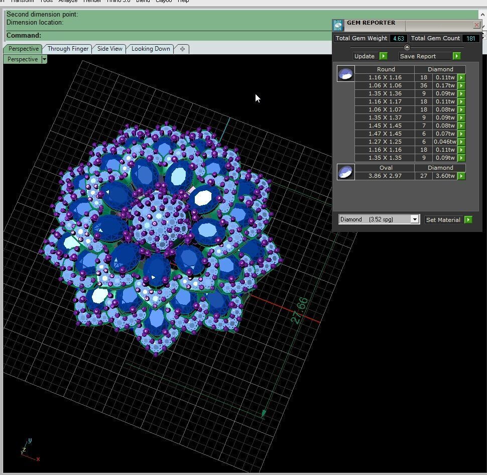 Elegant Gold Ring 3D Model Lightweight Design for Printing 3D print model_7