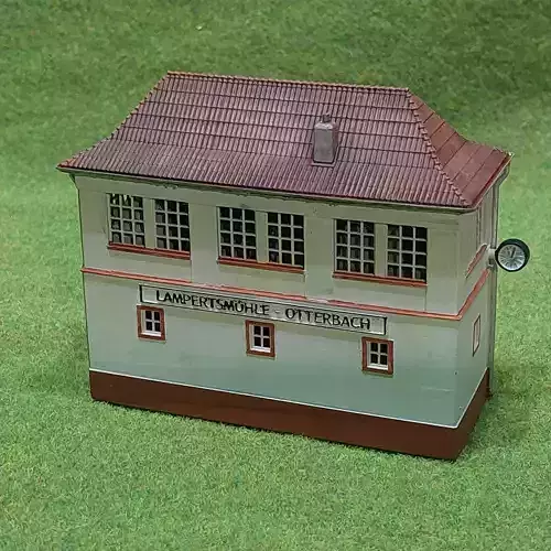 TT scale Geraman Signal Box Lampertsmuchle-Otterbach - resin