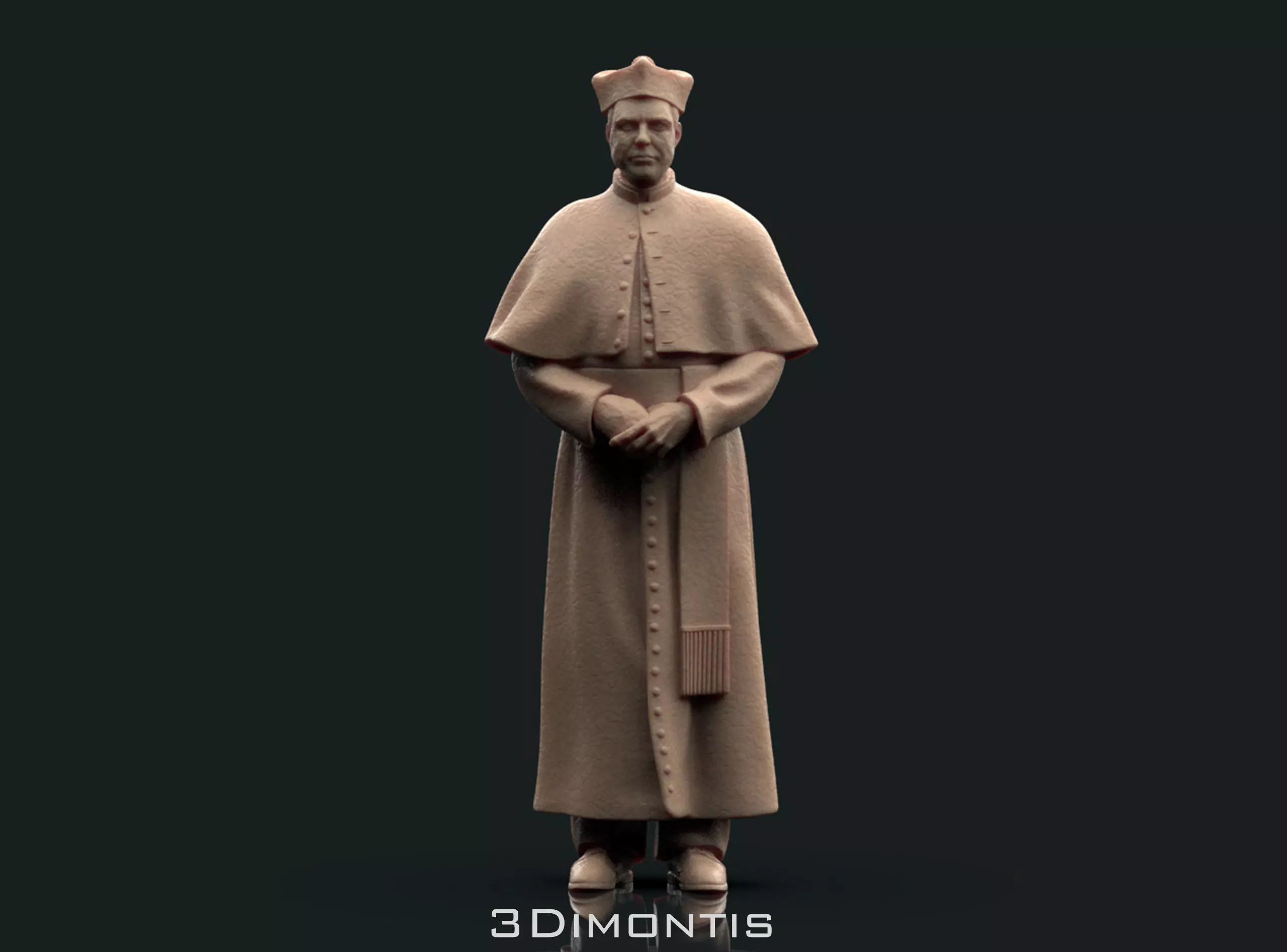 Priest 3D print model