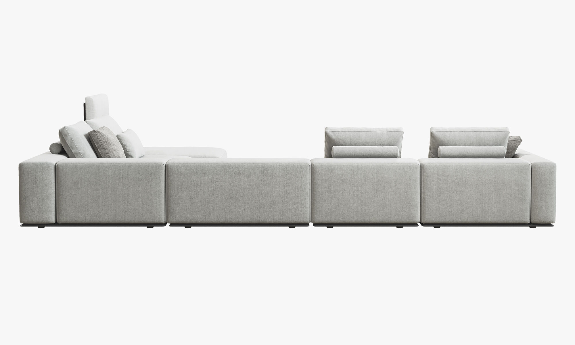 Poliform Westside Chaise Lounge Corner Sofa 2 3D model_13