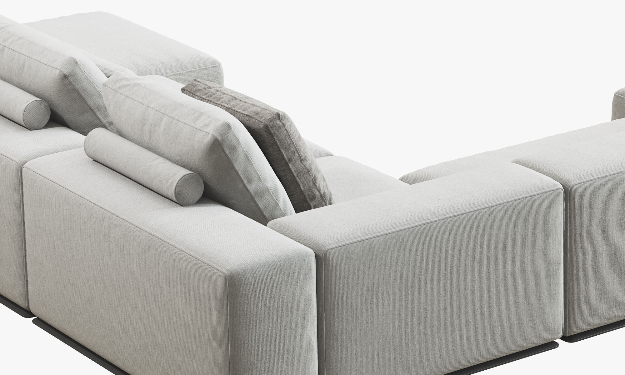 Poliform Westside Chaise Lounge Corner Sofa 2 3D model_16