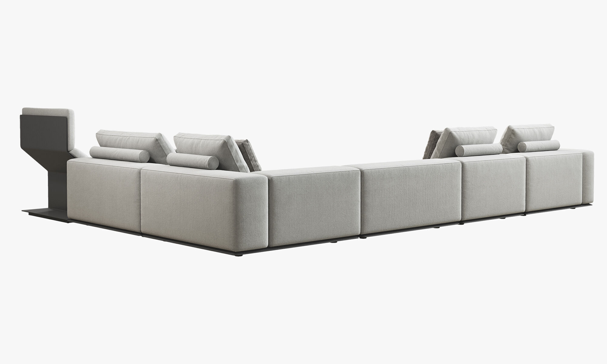 Poliform Westside Chaise Lounge Corner Sofa 2 3D model_14