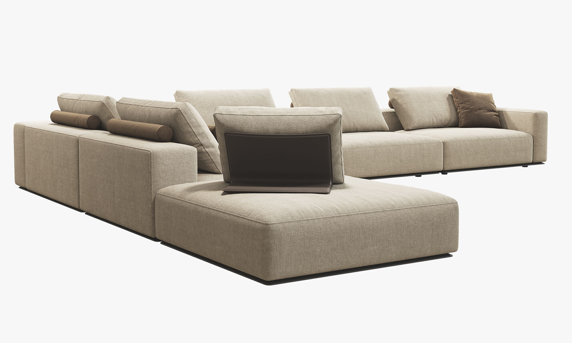Poliform Westside Corner Sofa 3D model_7