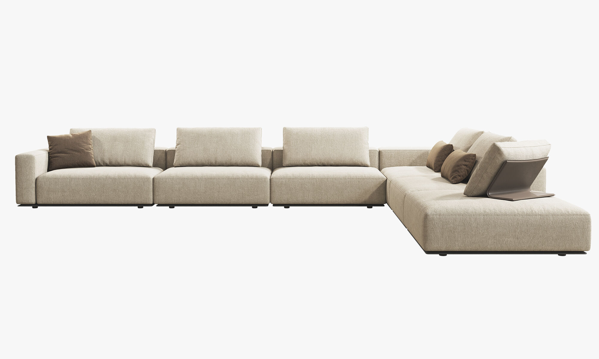 Poliform Westside Corner Sofa 3D model_2