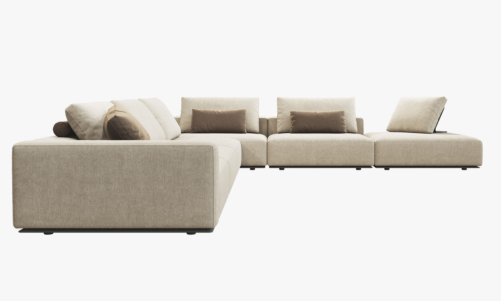 Poliform Westside Corner Sofa 3D model_9