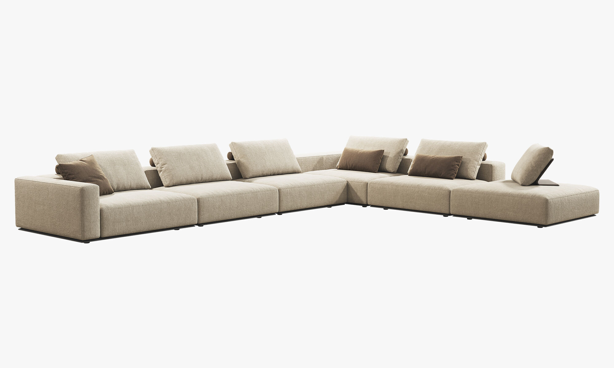 Poliform Westside Corner Sofa 3D model_3