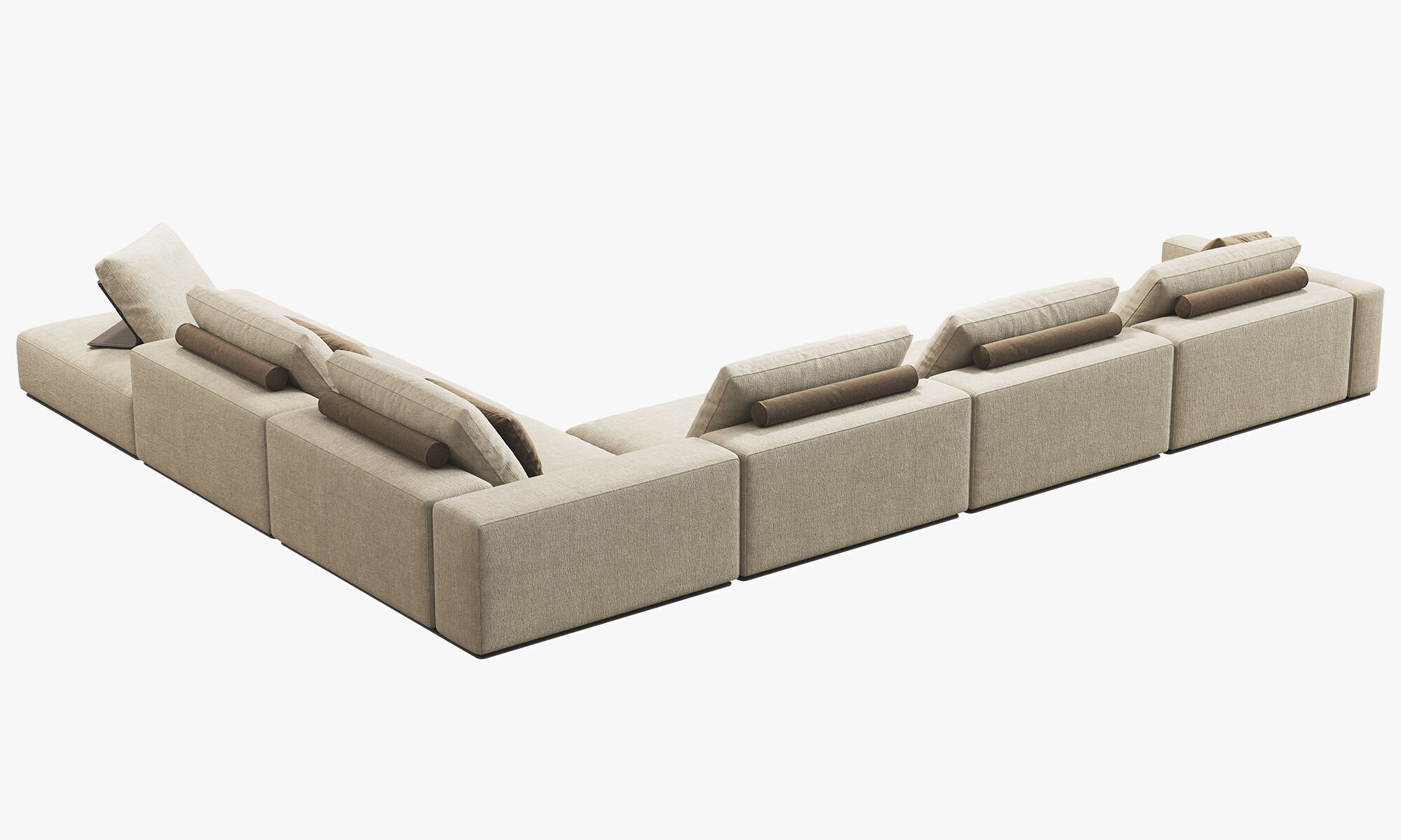 Poliform Westside Corner Sofa 3D model_13